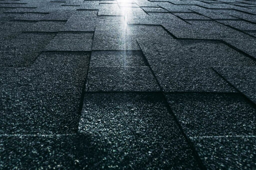 sign of sun damage to roof in Utah